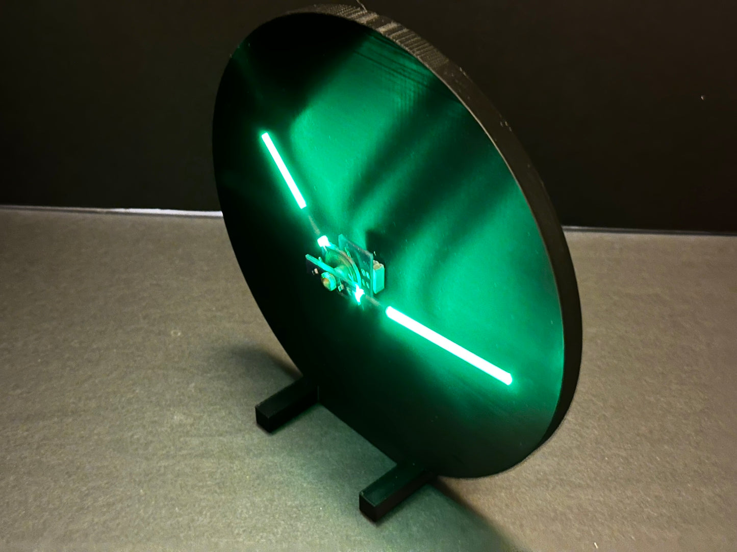 Simple Light Pipe Clock