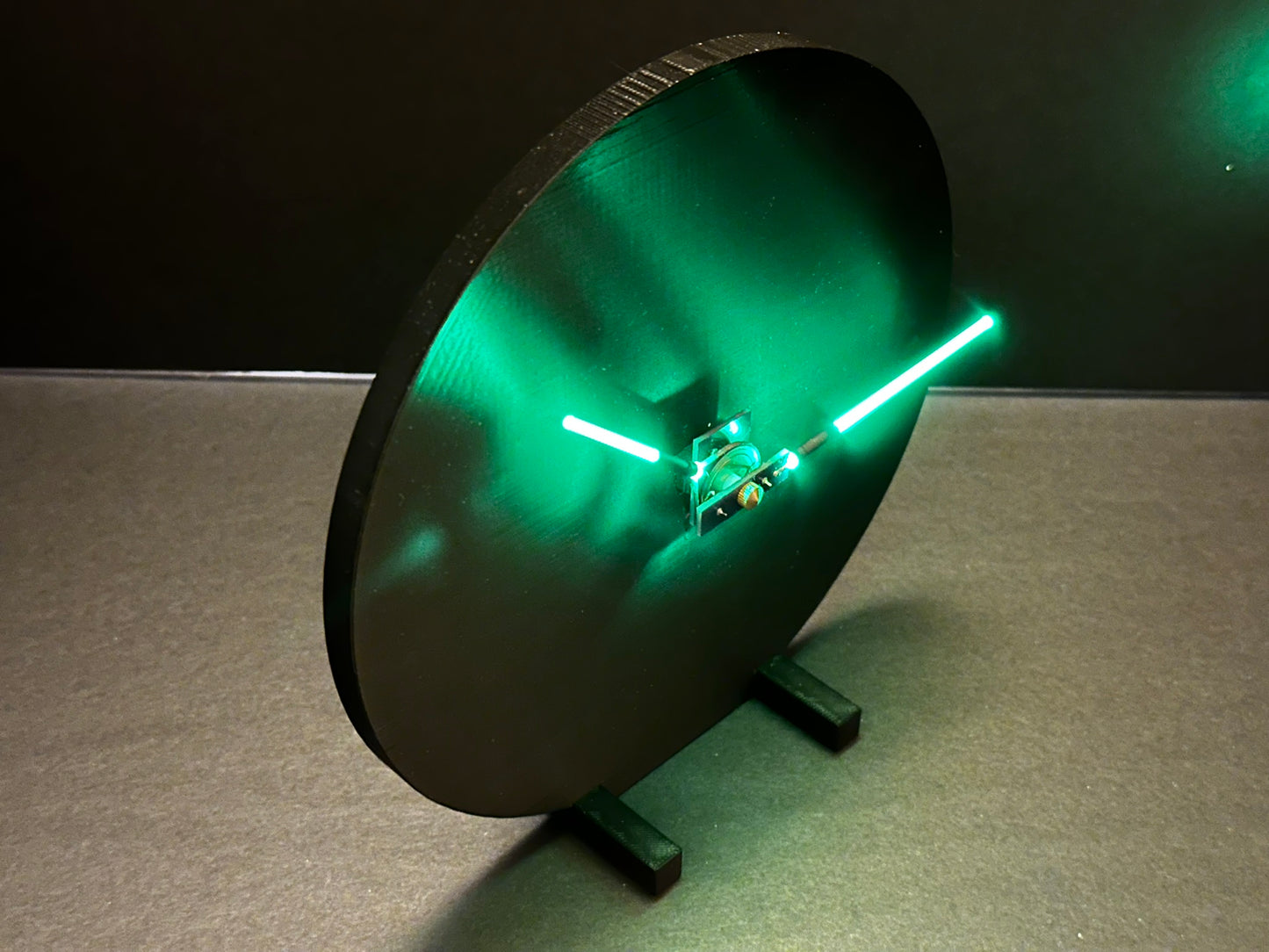 Simple Light Pipe Clock